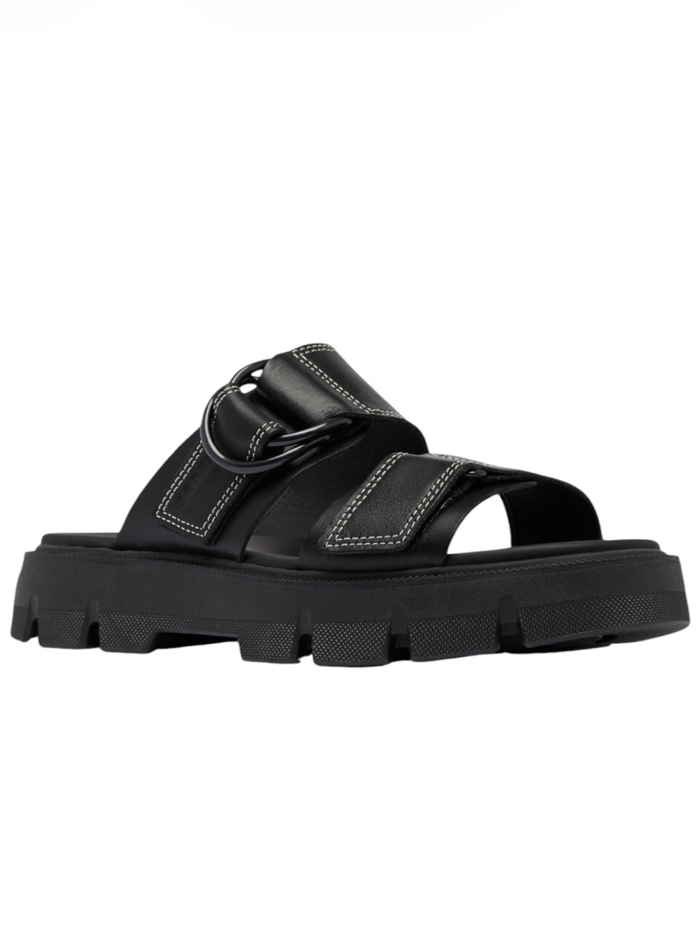 Sorel Rein CB Leather Slide Sandals‎ Size 7.5 NEW